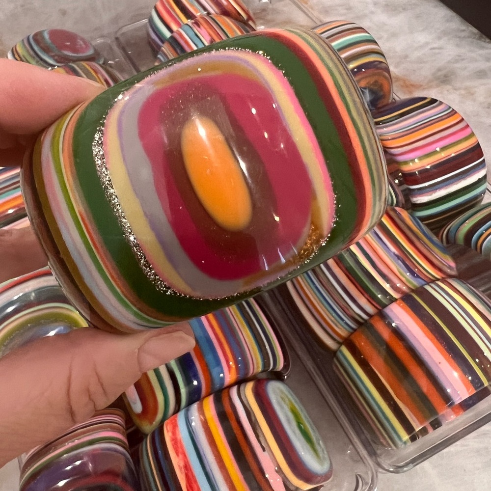 Sobral PopArt bangle. Authentic original stamped.